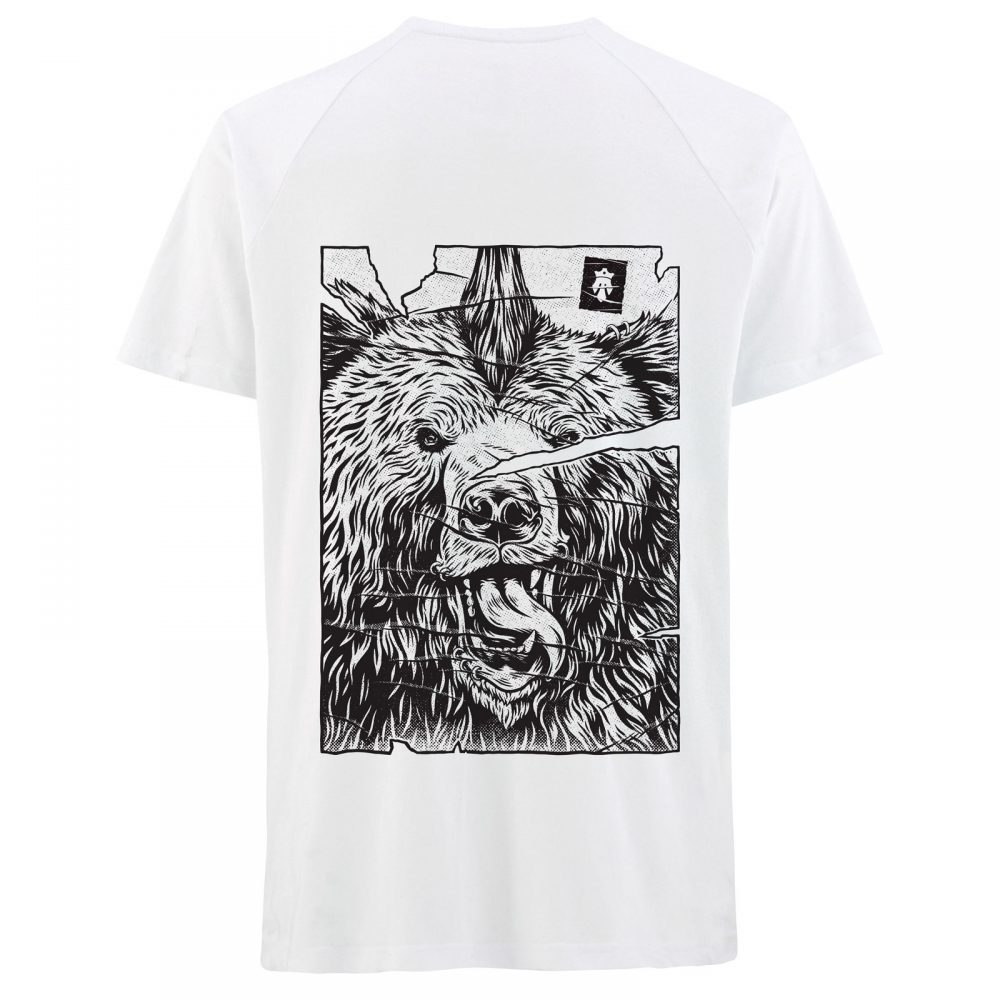 Klasyczny męski t-shirt majesty bear